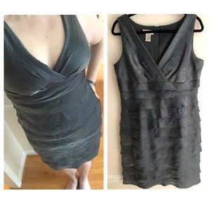 Tiered Ruffle Bandage Dress